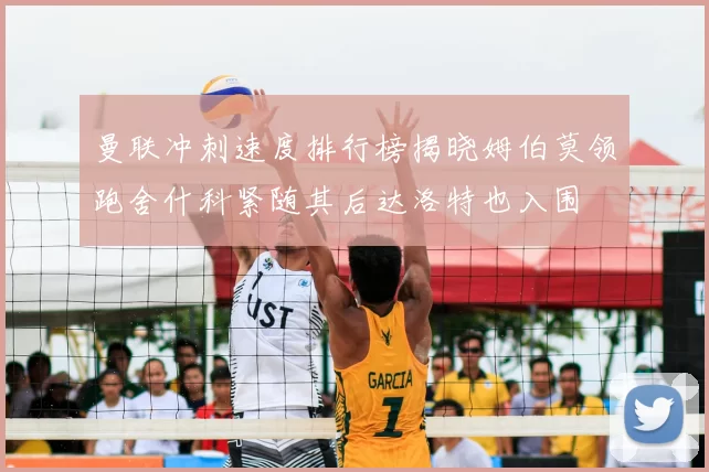 曼联冲刺速度排行榜揭晓姆伯莫领跑舍什科紧随其后达洛特也入围