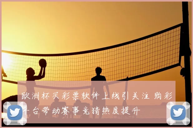 欧洲杯买彩票软件上线引关注 购彩平台带动赛事竞猜热度提升