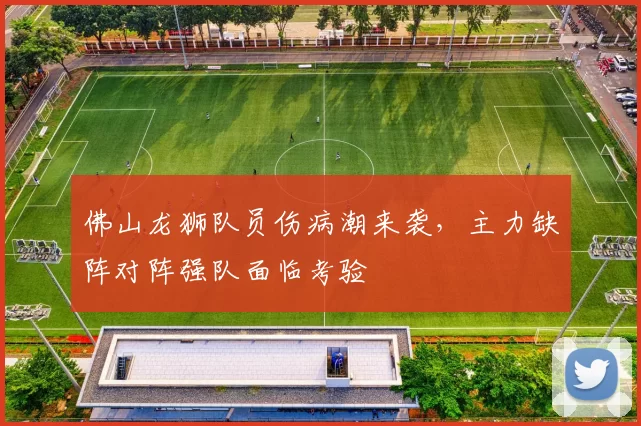 佛山龙狮队员伤病潮来袭，主力缺阵对阵强队面临考验