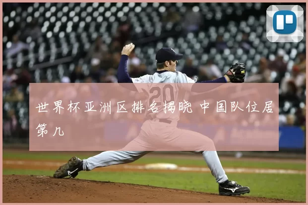 世界杯亚洲区排名揭晓 中国队位居第几